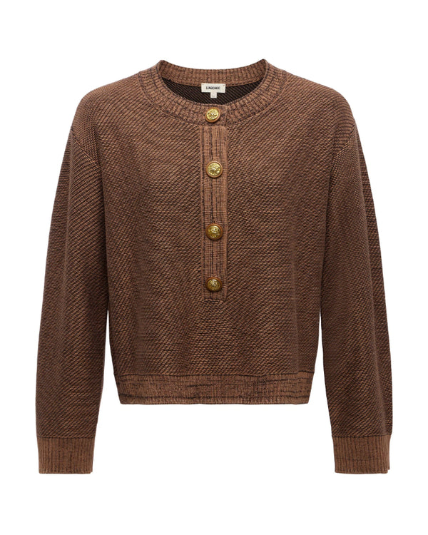L'Agence Hadassah Henley Sweater