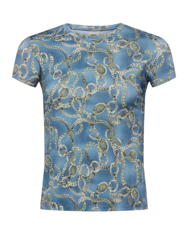 L'Agence Good Luck Chain Tee