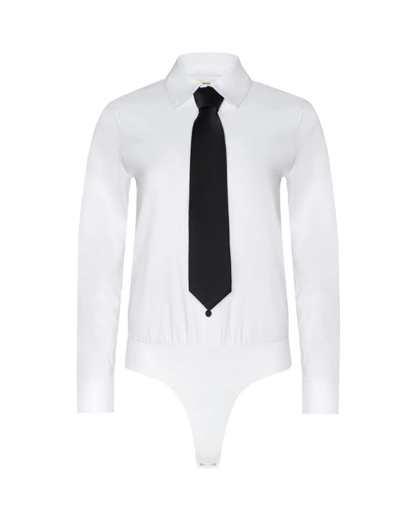 L'Agence Blake Bodysuit With Tie