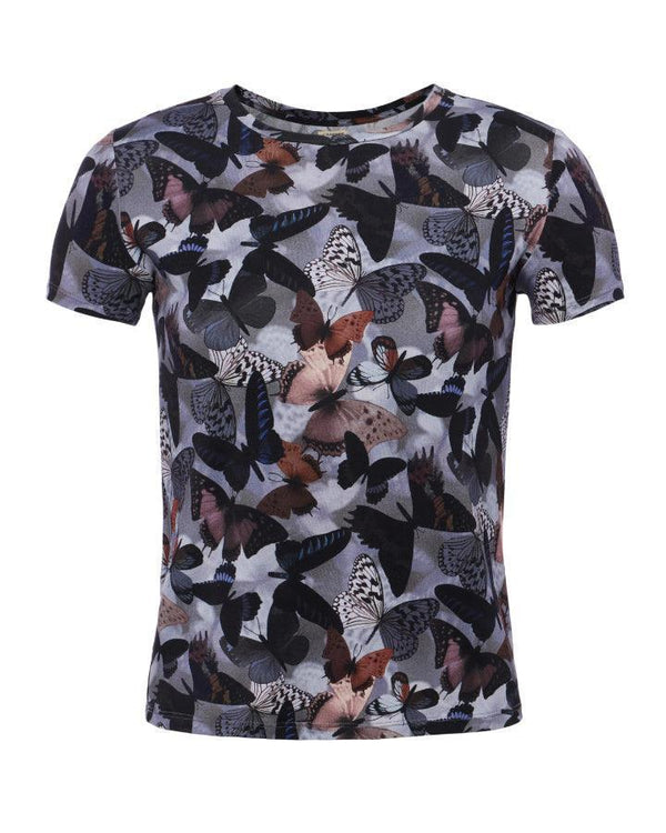 L'Agence Ressi Dark Butterfly Tee