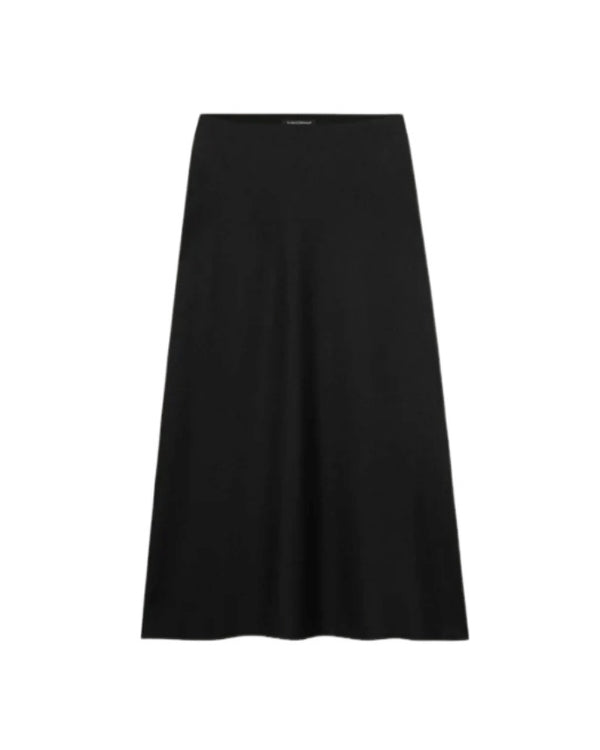 Luisa Cerano Felted Wool A-Line Skirt