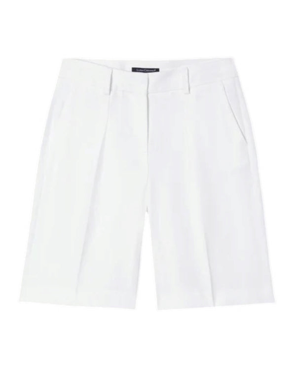 Luisa Cerano Linen Blend Bermuda Shorts