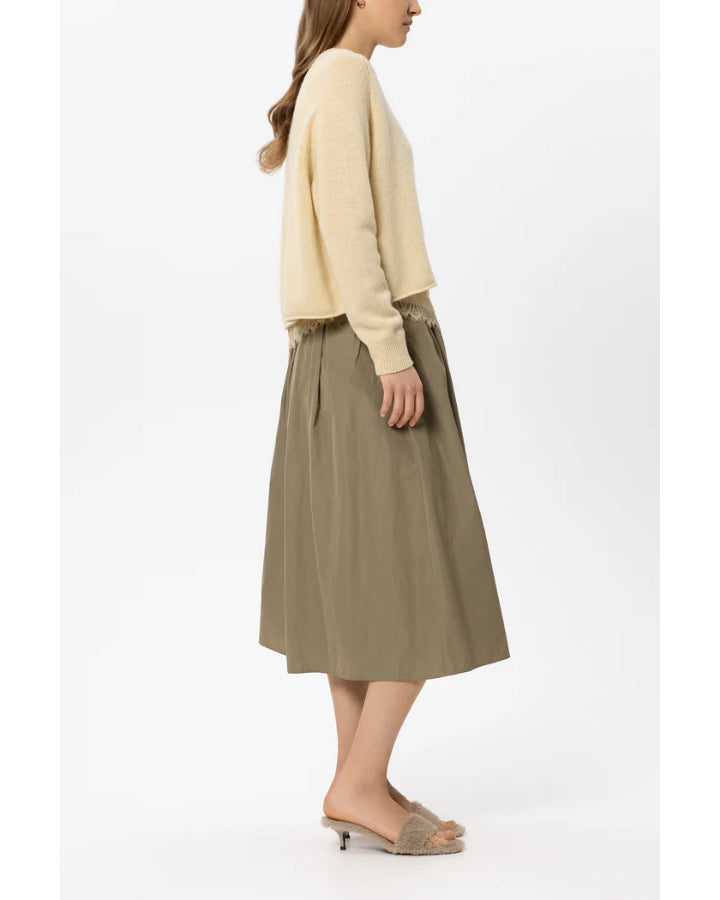 Luisa Cerano Taffeta Skirt – BLU'S
