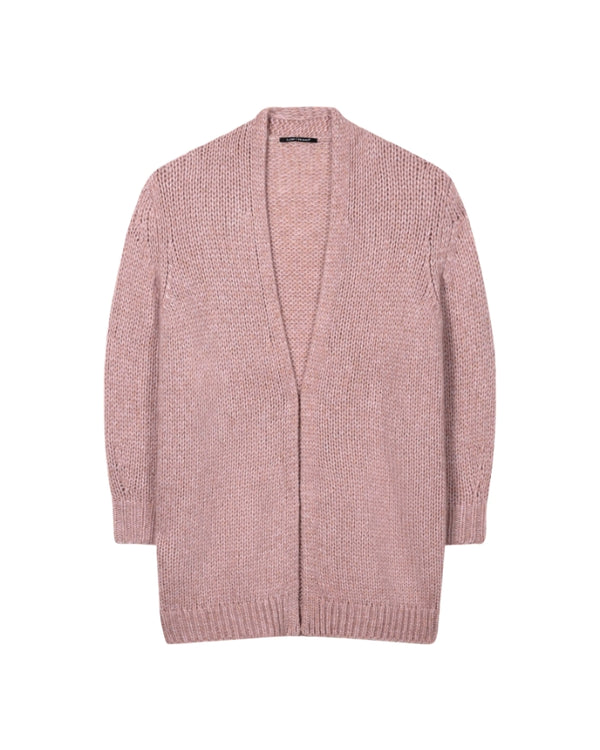 Luisa Cerano Long Alpaca Cardigan