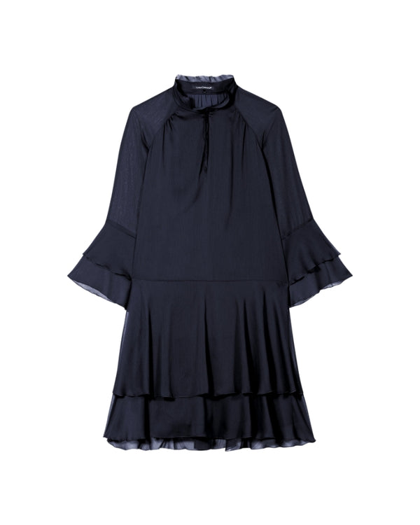 Luisa Cerano Flounce Dress