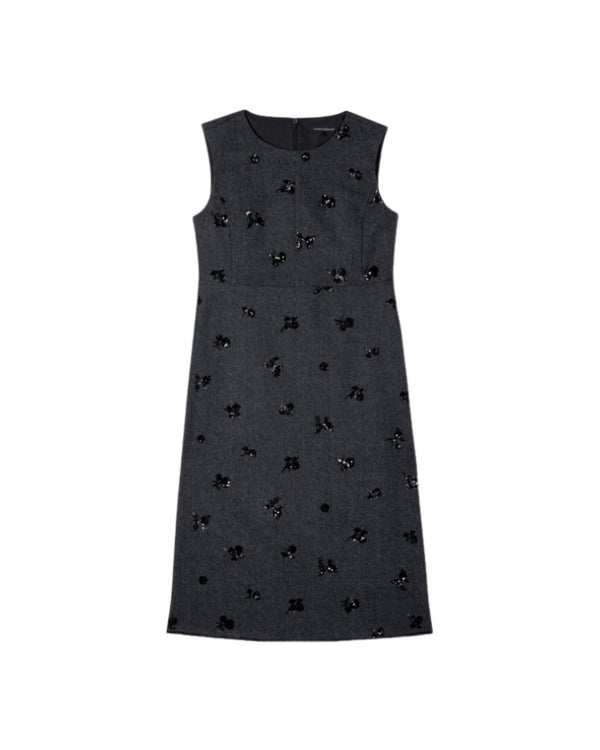 Luisa Cerano Sequin Denim Dress