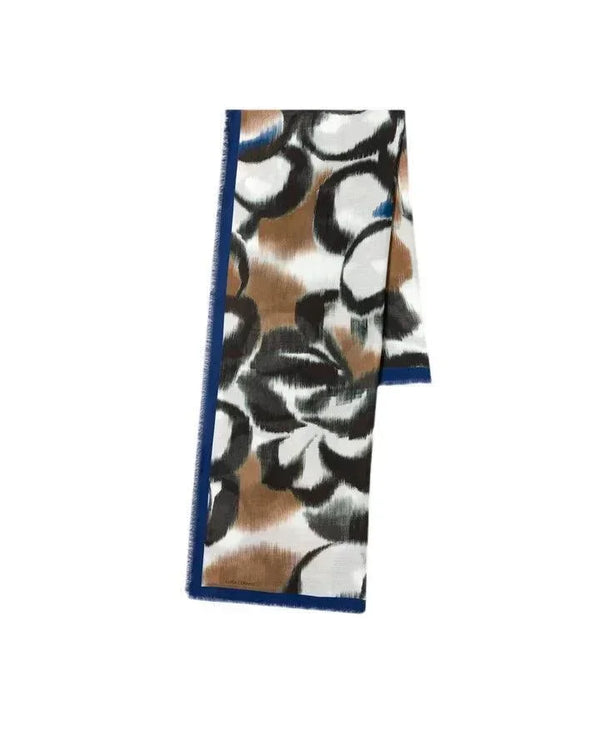 Luisa Cerano Washed Out Floral Scarf