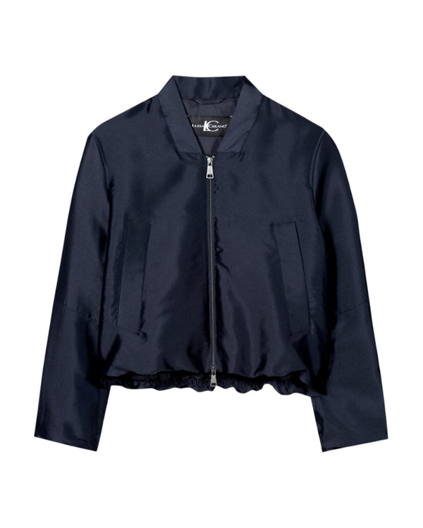 Luisa Cerano Taffeta Bomber Jacket