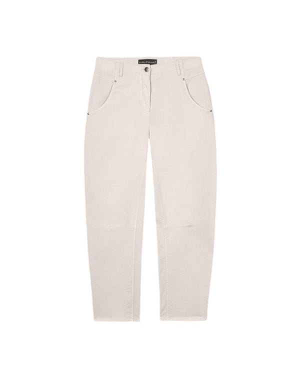Luisa Cerano Corduroy Barrel Leg Pant