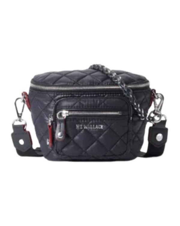 MZ Wallace Micro Crosby Sling Bag Black