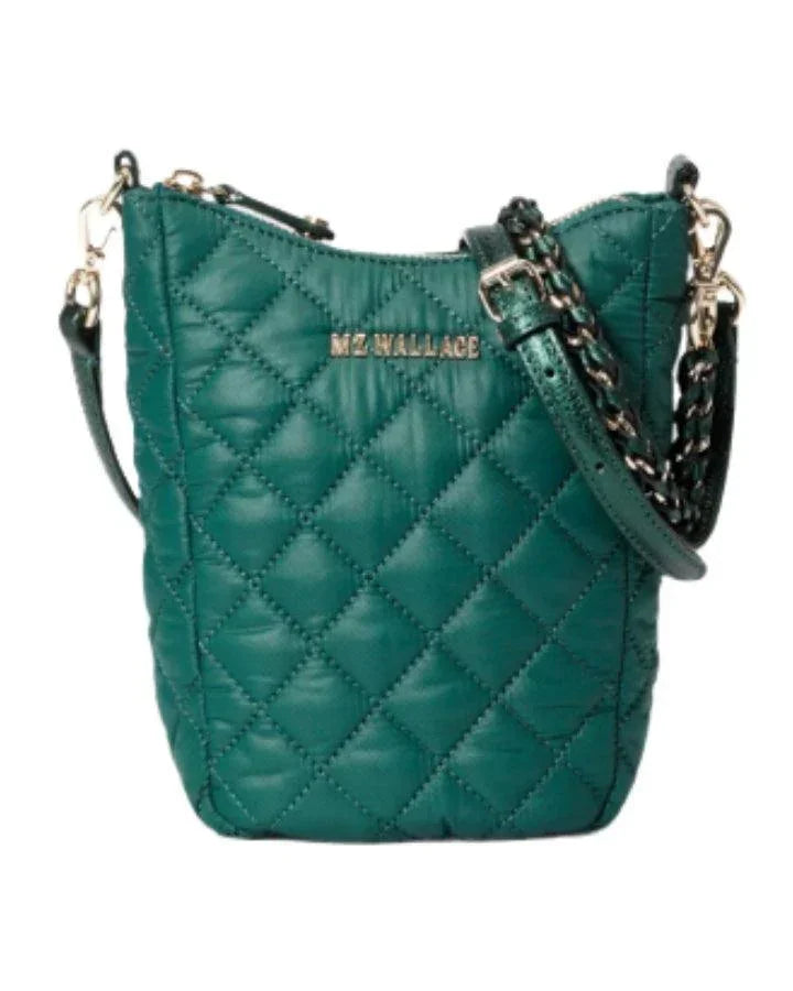 MZ Wallace Emerald Crosby Go Handbag