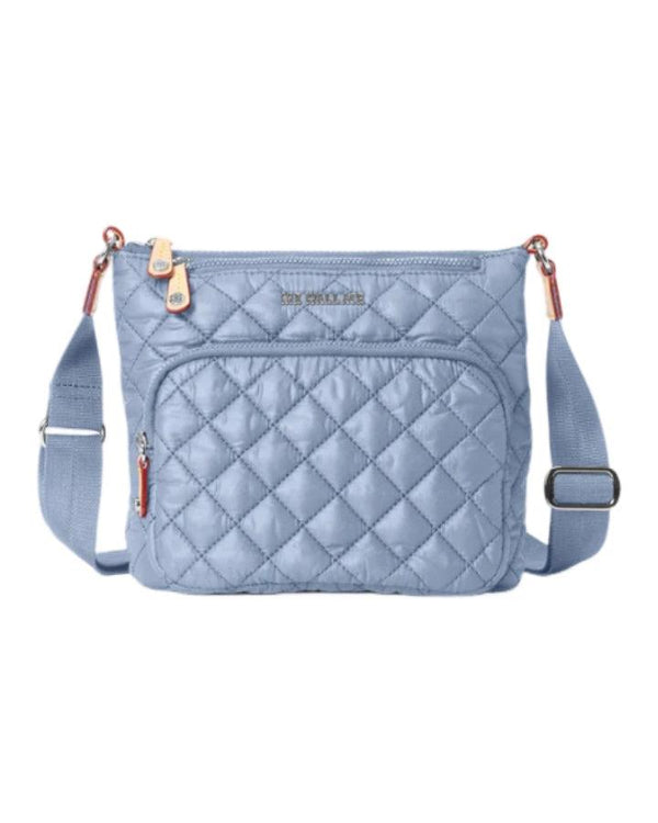 MZ Wallace Stone Blue Metro Scout Deluxe Bag
