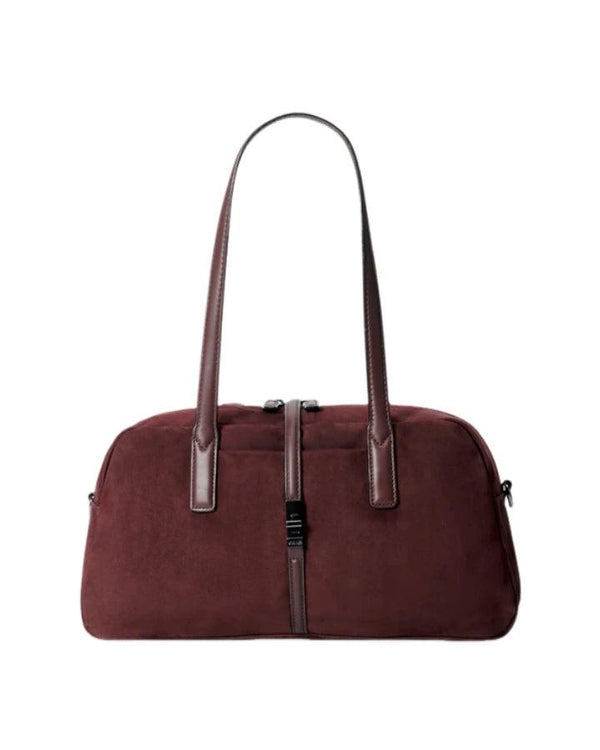 MZ Wallace Wine Nubuck Astro Satchel Bag