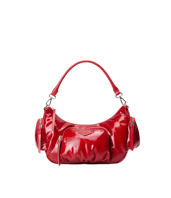 MZ Wallace Apple Gloss Medium Chelsea Shoulder Bag