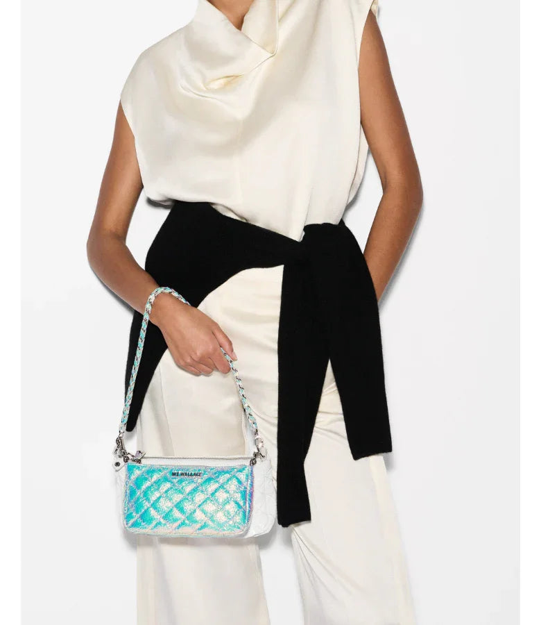 MZ Wallace Opal Chalk Crosby Convertible Crossbody – BLU'S