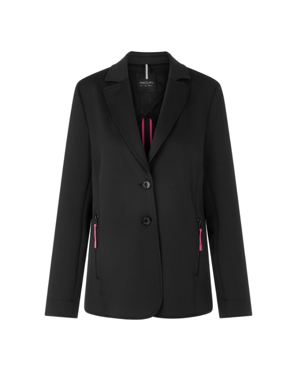 Marc Cain Sporty Mesh Look Blazer