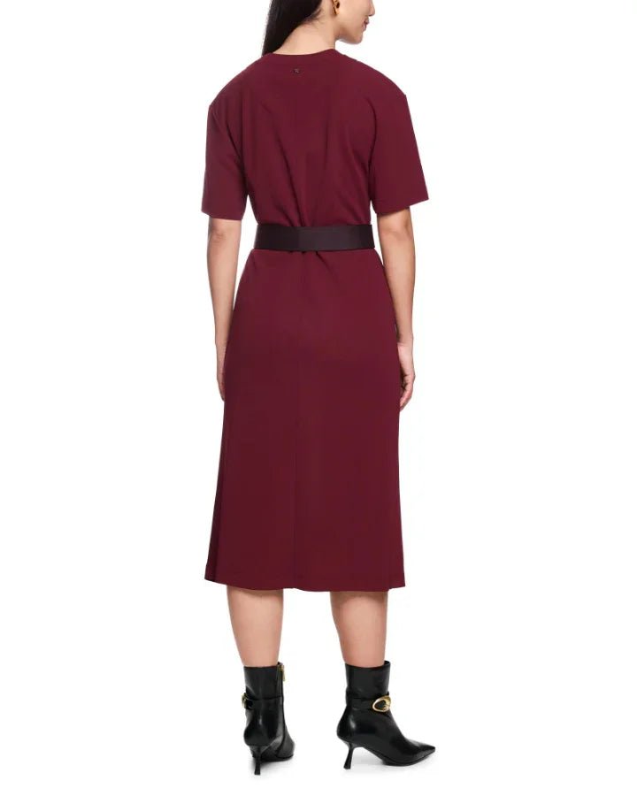 Marc Cain Sporty Chic Side Slit Midi Dress – BLU'S