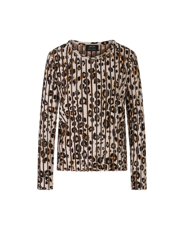 Marc Cain Striped Leo Sweater