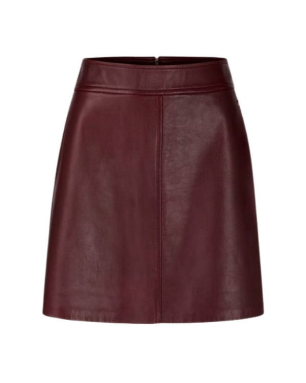 Marc Cain Mini Leather Skirt