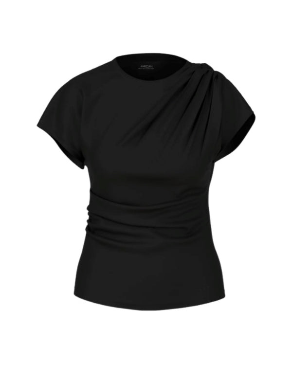 Marc Cain Pleated T-Shirt