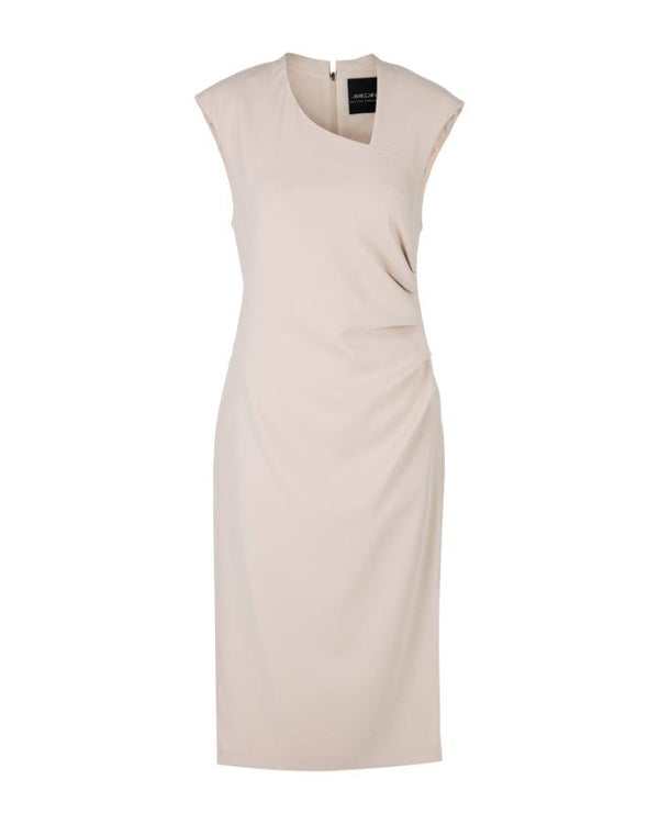 Marc Cain Sleeveless Side Ruched Dress