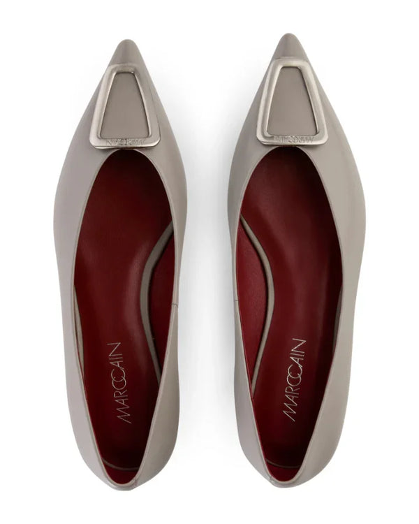 Marc Cain Ballerina Flat with Metal Detail
