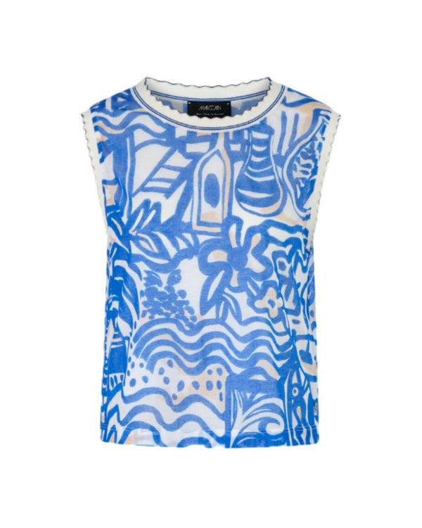Marc Cain Francis Painting Print Tank Top
