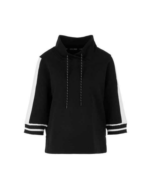 Marc Cain Stripped Sweatshirt With Text main image 1