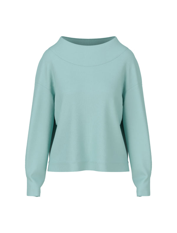 Marc Cain Cotton Rib Long Sleeve Tee