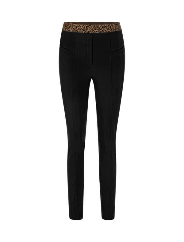 Marc Cain Sofia Scuba Legging With Leo Waistband