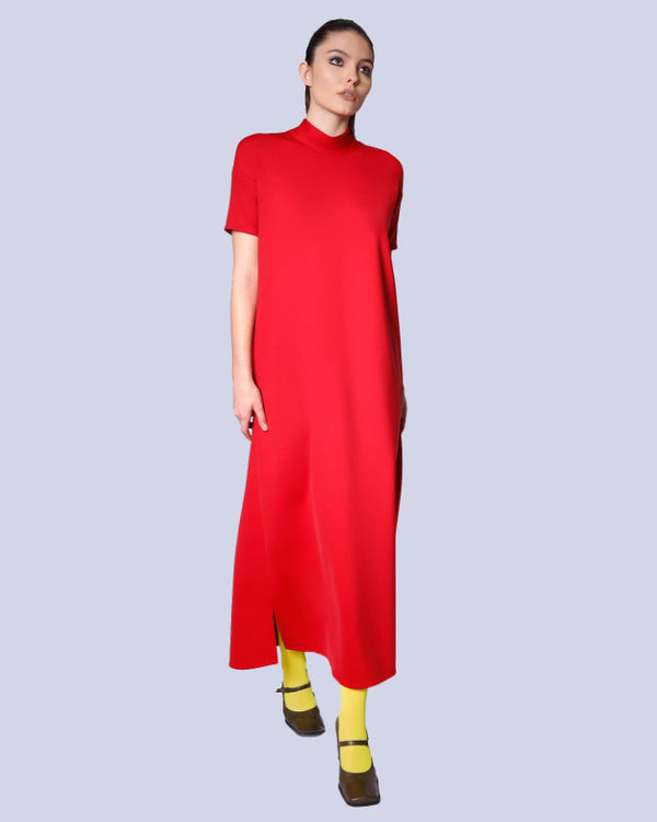 Marie Saint Pierre Miline Maxi Scuba Dress