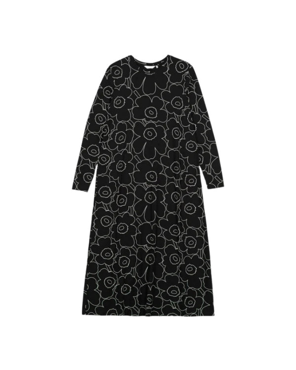 Marimekko Kolmin Piirto Unikko Jersey Dress