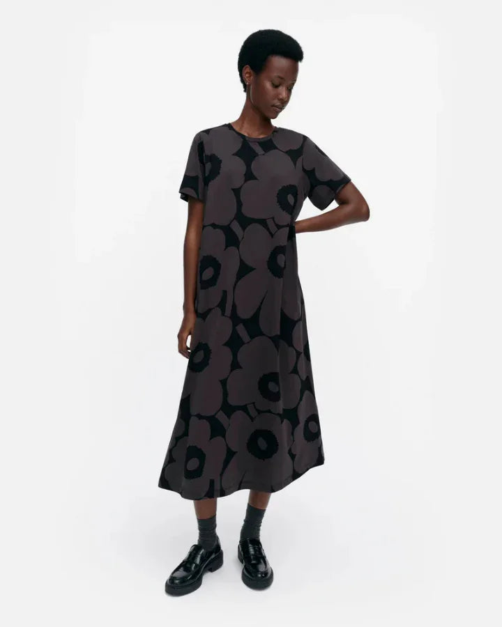 Marimekko Pisteinen Unikko Jersey Dress BLU'S Marimekko Pisteinen Unikko Jersey Dress BLU'S