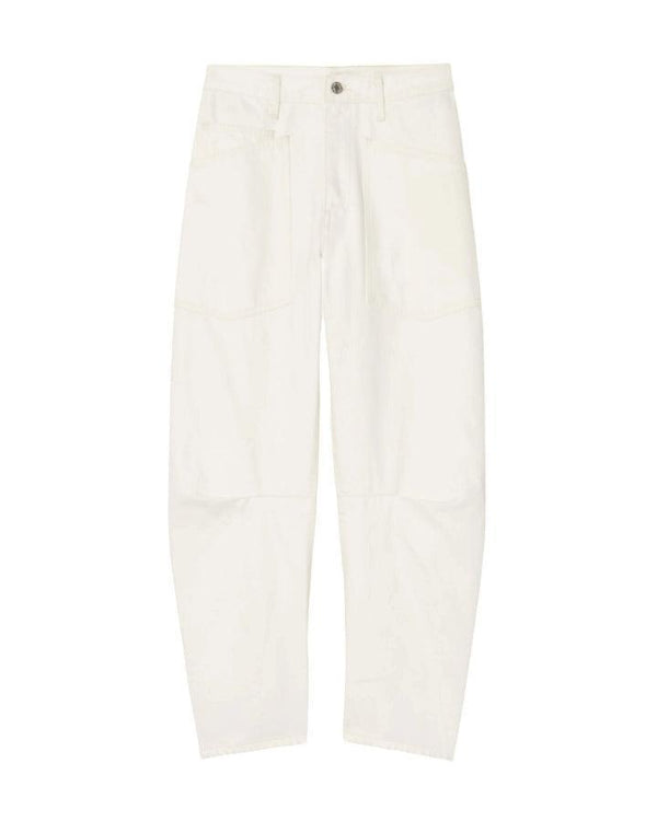 Nili Lotan Shon Cream Jeans