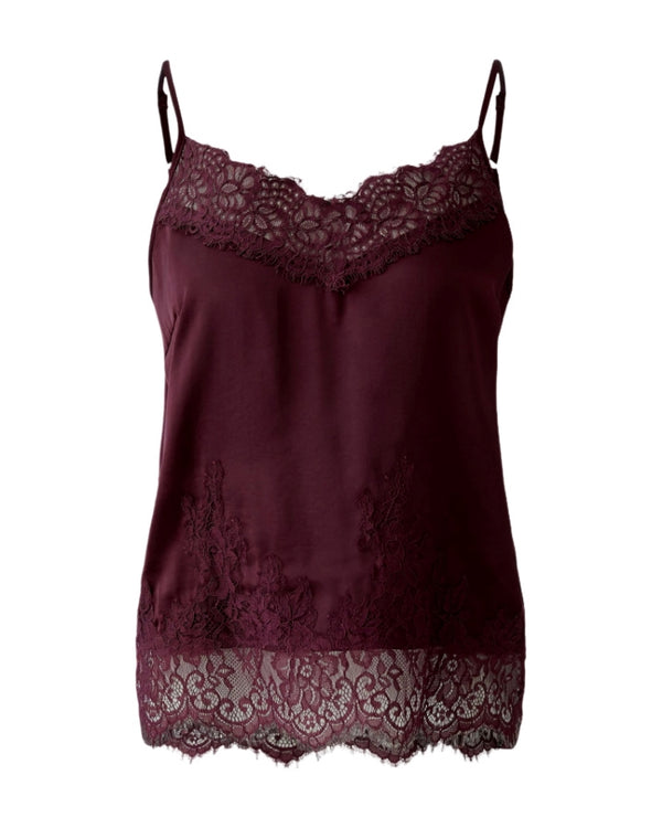 Oui Lace Trim Camisole