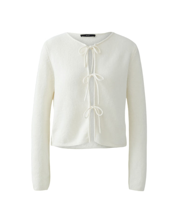 Oui Tie Front Cardigan