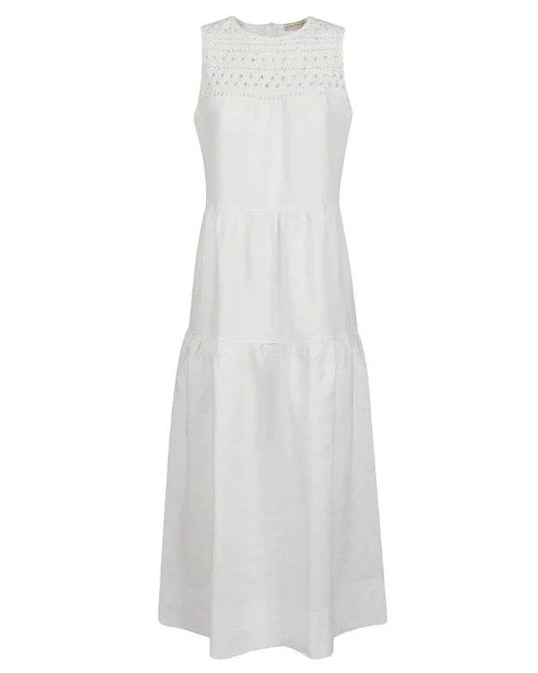 Purotatto Linen Maxi Dress – BLU'S