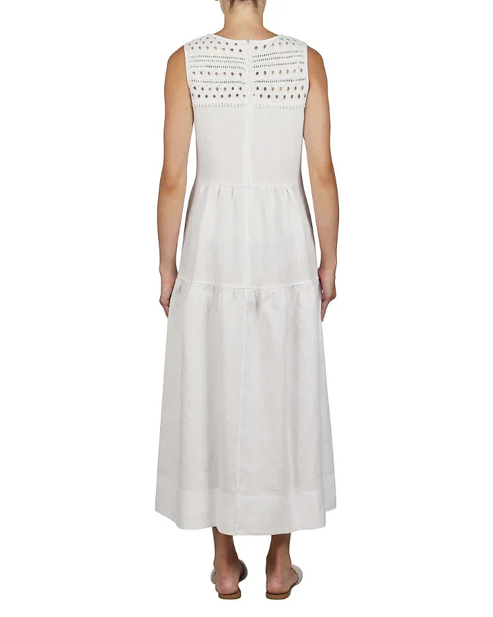 Purotatto Linen Maxi Dress BLU'S Purotatto Linen Maxi Dress BLU'S