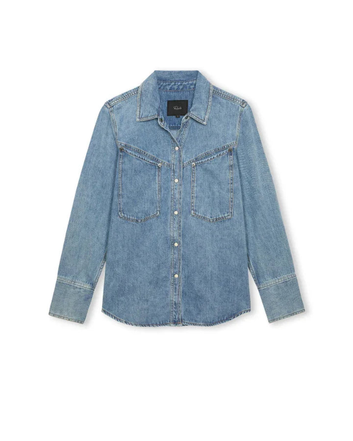 Blue. Shop Rails Rails Acton Denim Shirt – BLU'S