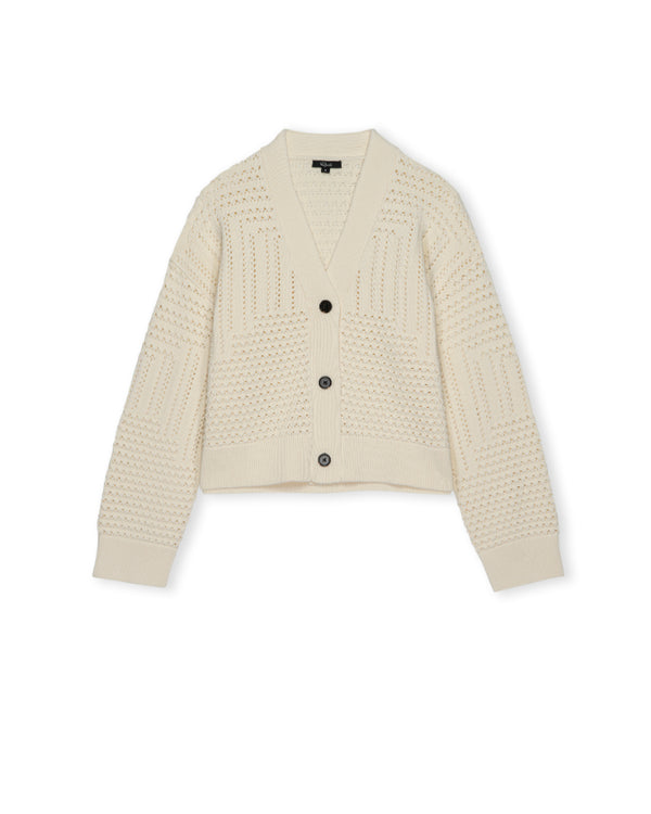 Rails Geneva Patchwork Knit Cardigan