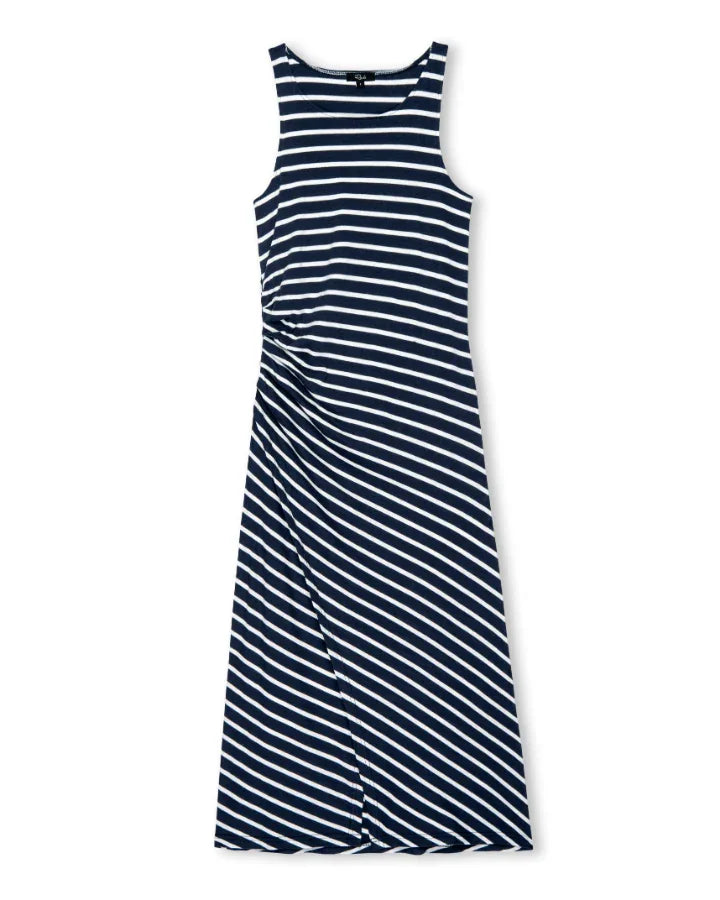 Rails Max Ruched Side Stripe Dress