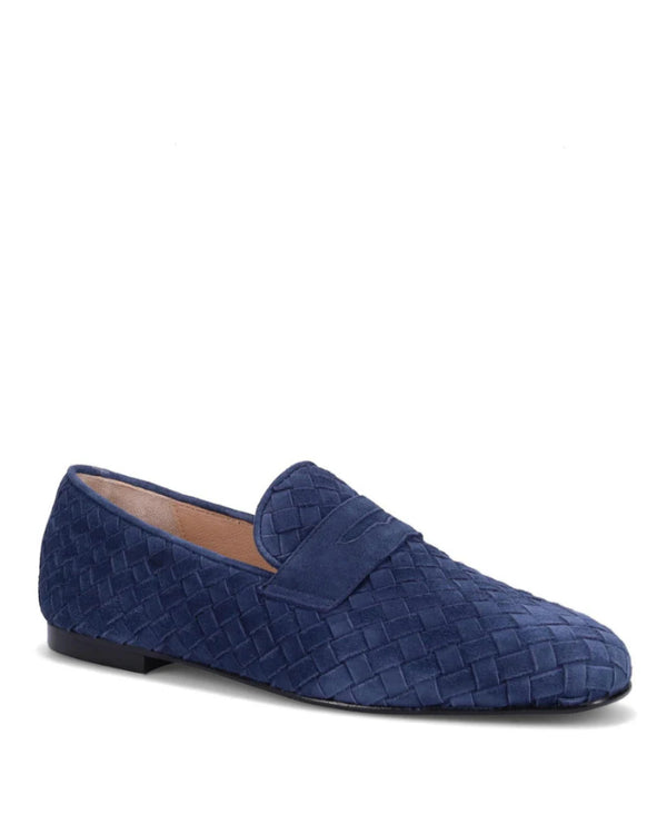 Ron White Maddie Woven Suede Loafer