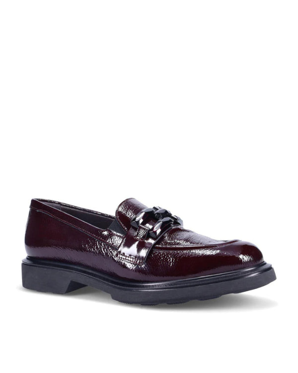 Ron White Annora Merlot Shiny Loafer
