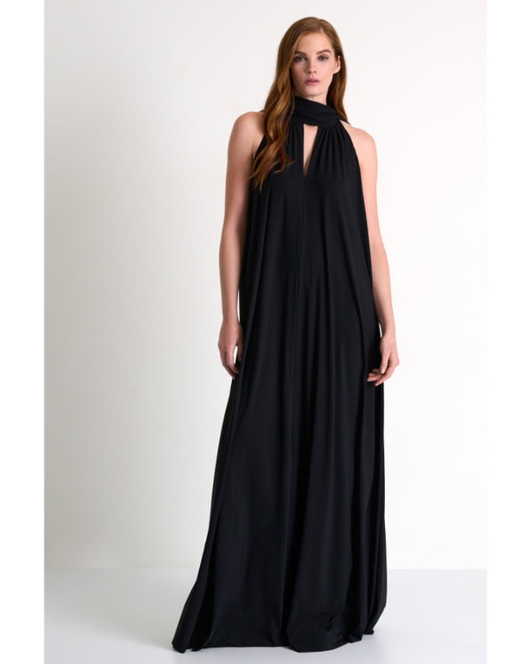 Shan Elizabeth Maxi Lycra Halter Dress