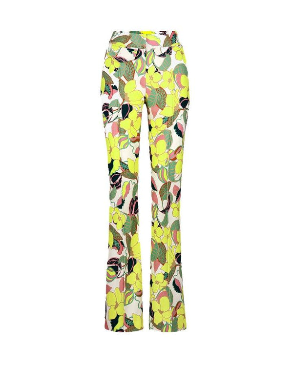 Smythe Citrus Patach Pocket Pintuck Trousers