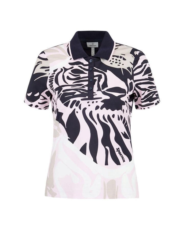 Sportalm Rico Abstract Print Polo Shirt