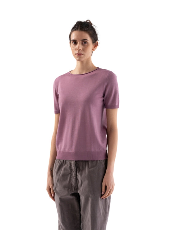 Tonet Short Sleeve Merino Knit Top