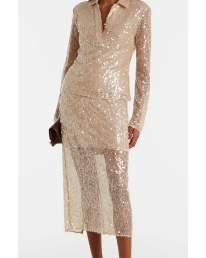veronica sequin midi dress Veronica Beard Allora Sequin Midi Dress – BLU'S