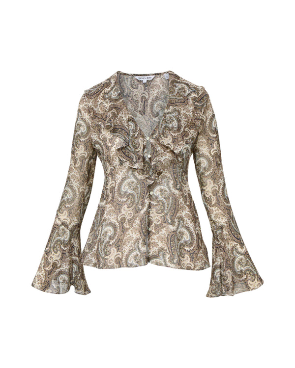 Veronica Beard Kyrie Silk Blouse