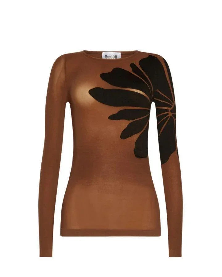 Wolford Body Tattoo Long Sleeve Top